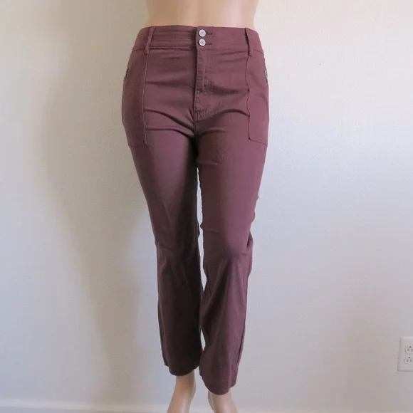 KUT from the KLOTH Jeans Women's Ankle Straight Leg Utility Jogger Size 10 NWT - Picture 3 of 5